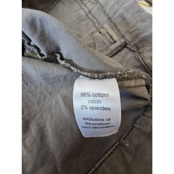 Maurices Shacket Denim Dusty Brown Sz L - Picture 6 of 7